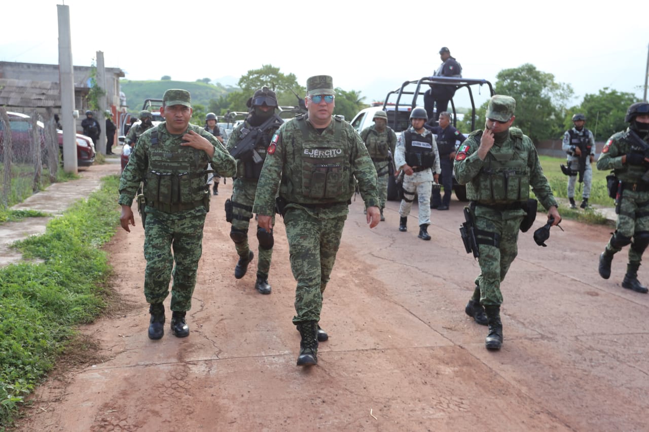 Gem Guardia Civil Sedena Y Gn Refuerzan Presencia Y Seguridad En