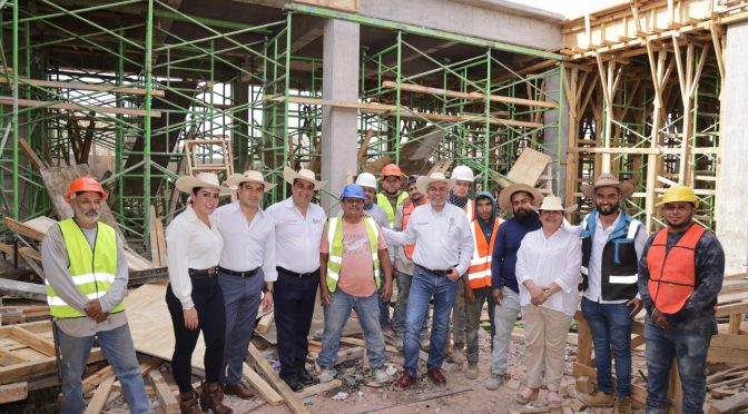 GEM Supervisa Bedolla construcción del Centro de Salud Mental y