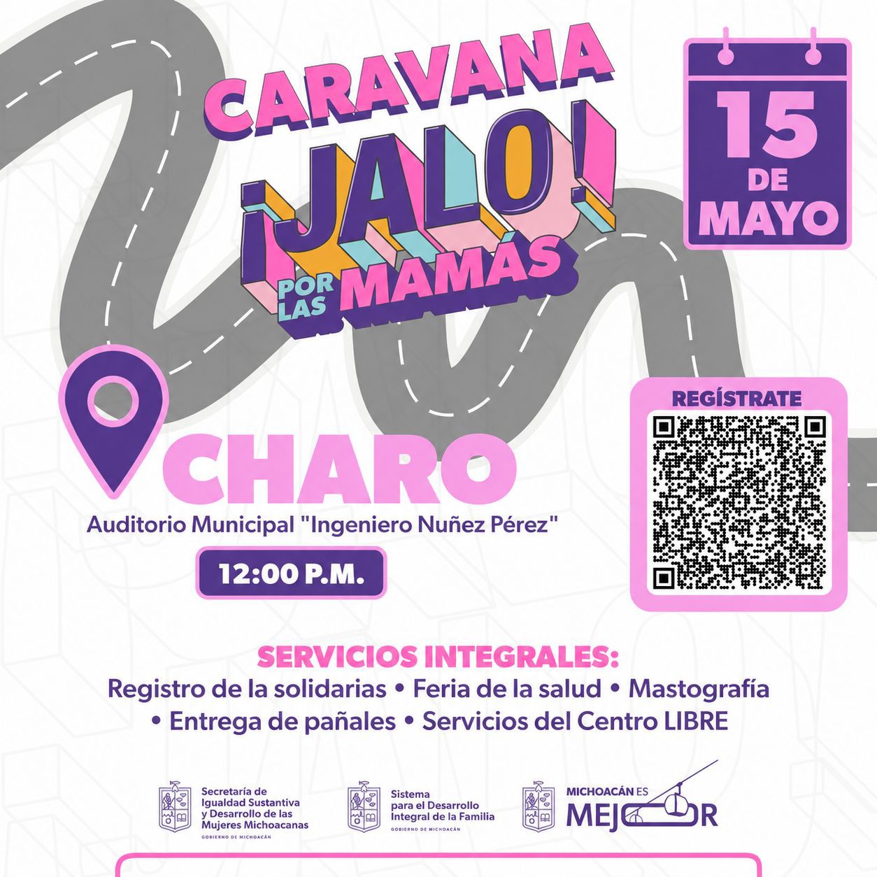 Caravana Jalo por las Mamás