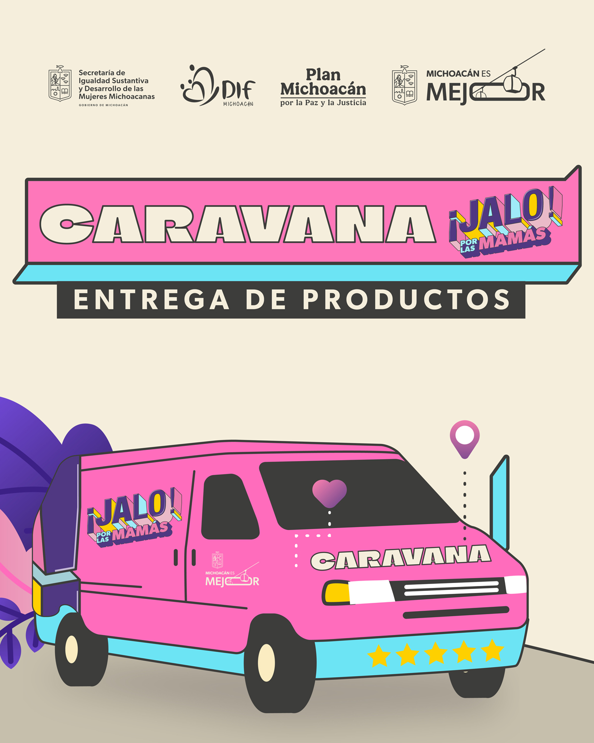 Caravana Jalo por las Mamás